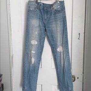 Boyfriend style jeans
